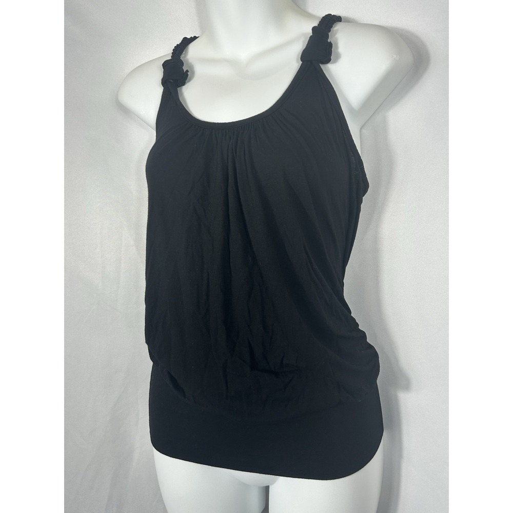 VTG Forever Twenty One Banded Bottom Top Size S Y2K Baddie Mallcore 2010s Club‎